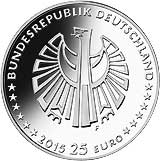 25 Euro Feinsilber zum 25. Jahrestag der Deutschen Einheit